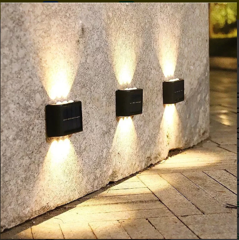 Lámpara Solar Aplique 6 Led